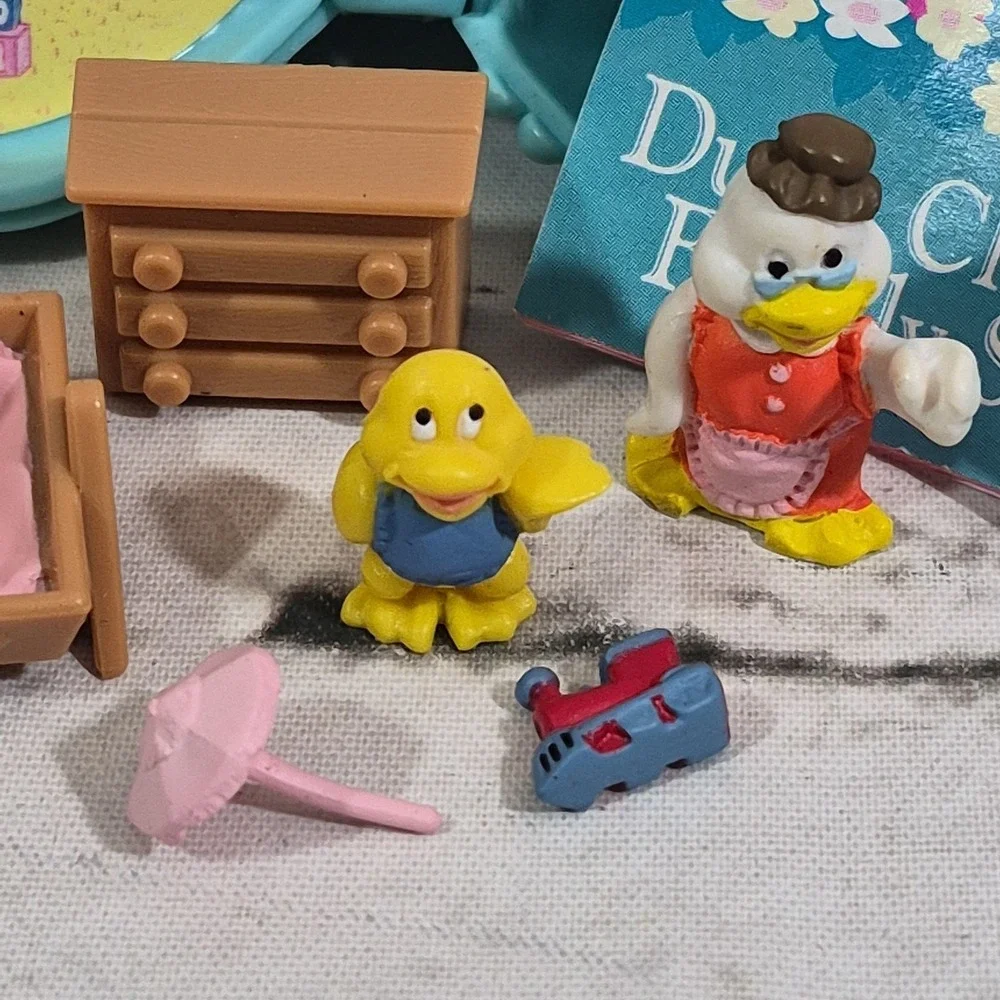 1996 Littlest Pet Shop Mini Surprise‎ Families Purse Ducks Complete Vtg Kenner